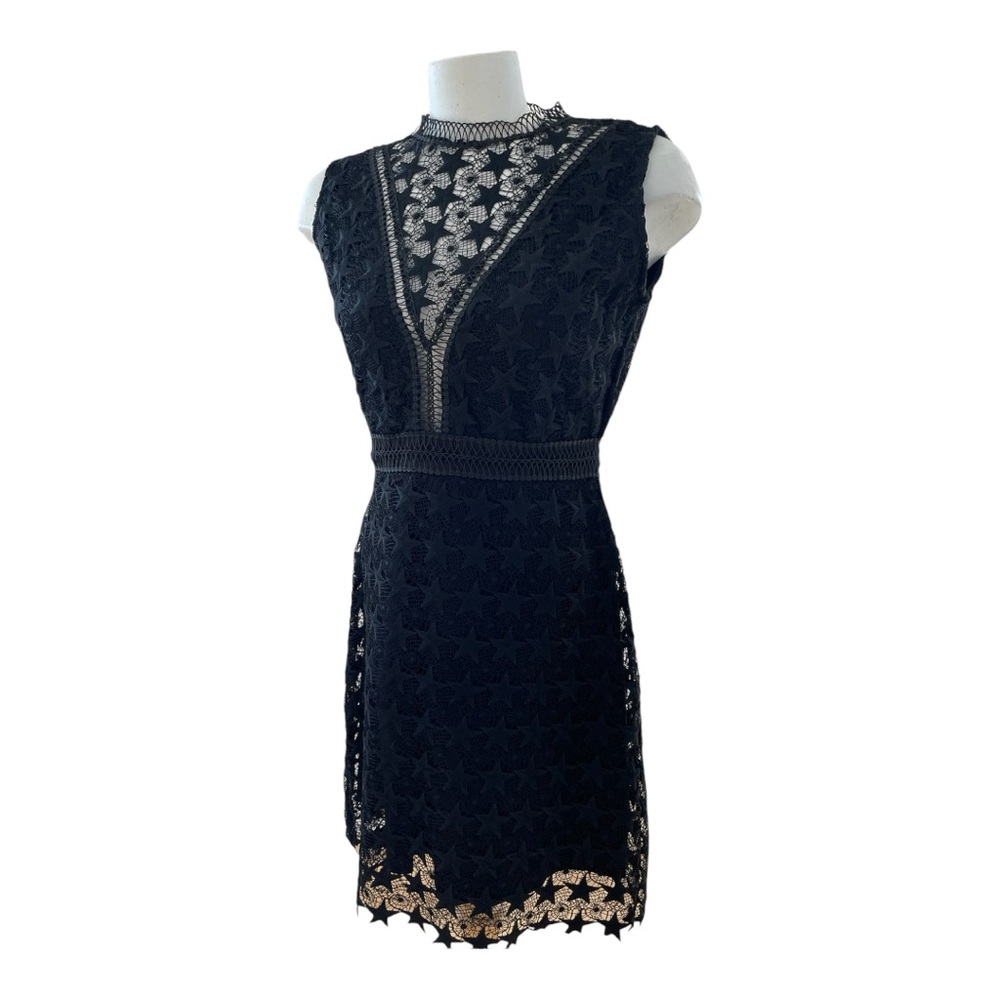 Sam Edelman Black Lace Mini Dress